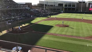 Texas A&M ball five against Texas