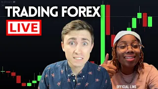 LIVE Forex Trading: AUDUSD, EURNZD, EURCAD (Ft. Official Lins)