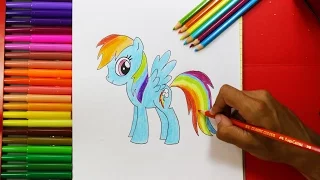 How to Draw Rainbow Dash Equestria Girls -  como dibujar Rainbow Dash