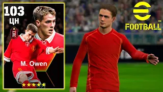 Forward for BASICS Michael Owen 103 in eFootball Quick Review