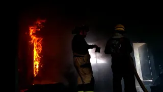 Curso combate y prevención de incendios en la posta