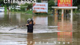 China Floods Street China Flooding July 2020 | EarthPedia News | Three Gorges Dam Update Flooding