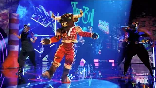 The Masked Singer 6 - Bull sings Paula Abdul's Straight Up