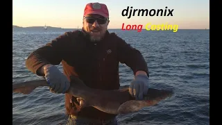 Up & Over Sea Fishing Rig & I Finally Caught A Good Fish!!! - Bull Huss 10lbs Approx