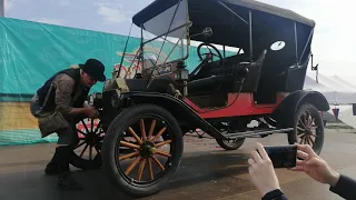 FORD T 1912 года. Запуск двигателя!