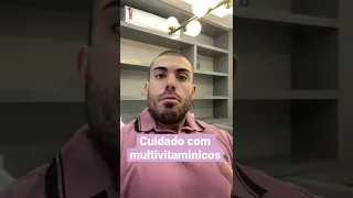 Cuidado com multivitaminico