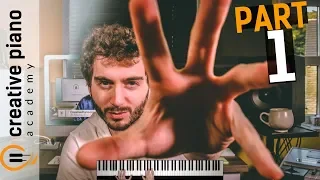 Get your EINAUDI on! - A SIMPLE / Emotional Left Hand Piano Pattern [Step-by-step]