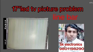 17inch led tv no picture problem