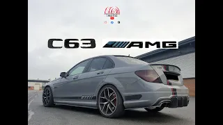 C63 AMG  1 of the Loudest C63s about | Straight Piped C63 AMG Performance Pack | W204 Saloon