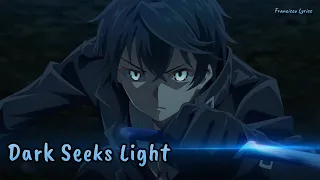 『Lyrics AMV』 Ansatsu Kizoku OP 1 Full 「Dark seeks light - Yui Ninomiya」