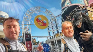 Blackpool Pleasure Beach FIRST Time VLOG 2022 | Rides, Food, & MERCH!