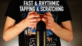 ASMR Tapping & Scratching | Fast & Rhythmic | No Talking