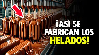 ¿Cómo Se Hacen Los Helados? [Proceso En Fábrica]