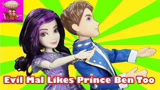 Evil Mal Likes Prince Ben Too - Part 10 - Mal and Ben are Together Descendants Disney
