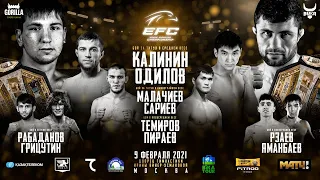 Полный бой Гаджи Рабаданов vs Валерий Грицутин EFC 33 1080p