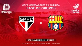 SÃO PAULO X BARCELONA - 16/05/2024 - LIBERTADORES - AO VIVO