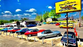 Classic American Muscle Cars Maple Motors Inventory Update 4/24/23 Hot Rods For Sale Dealer Rides