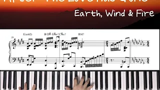 After The Love Has Gone - Earth, Wind & Fire (David foster) Piano Cover 피아노 커버 악보 Piano Sheet Music