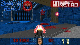 DOOM Retro 4.4.2 - Shades of Azure | Map01 - Manifest | 4K/60