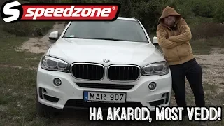 Speedzone-használt teszt: BMW X5 (F15) 30d xDrive 2014: Ha akarod, most vedd!