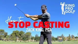 How to STOP Casting | Ben Hogan’s secret move | Golf Instructions | King Pro Golf Coaching