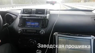 Prado 150 2.8 дизель разгон 0-100 сток и amb motorsport Stage2