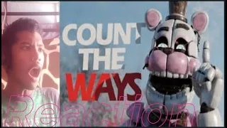 FNAF - "COUNT THE WAYS" Song By @Dawko & @DHeusta | Collab | reaction