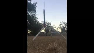 Model Rocket Launch Slow Motion