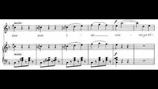 Je veux vivre, (Roméo et Juliette - C. Gounod) Score Animation