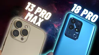 Meizu 18 Pro and Iphone 13 Pro Max Low Light Camera Comparison