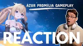 LOVE THE DESIGNS | Azur Promilia - Gameplay Demonstration REACTION