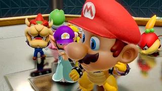 Super Mario Party Mod - Rosalina Vs Bowser Vs Monty Mole Vs Dry Bones