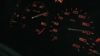 Peugeot 206 1.6 16v top speed