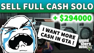 GTA 5 Selling Counterfeit Cash Solo | FULL STOCK SELL COUNTERFEIT CASH (GTA Online)