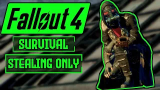 Can I Beat Fallout 4 Survival Difficulty as a THIEF?! | Fallout 4 Survival Challenge!