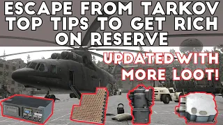 Top Tips to Get Rich on Reserve ; Loot and Key Guide - Escape From Tarkov