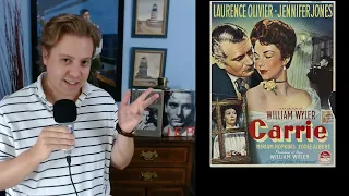 "Carrie" 1952 Movie Review - Episode #82