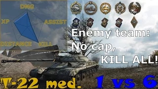 World of Tanks || T-22 medium | No ammo? No problem!