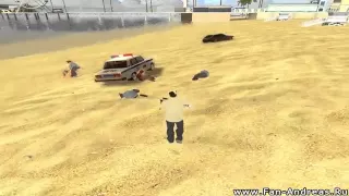 GTA San Andreas-Ментовский Беспредел на пляже