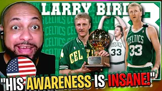 Lebron James Fan Reacts to Larry Bird's Ultimate Mixtape!