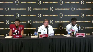 Nick Saban Interrupts Press Conference After Loss And said. 'We would not be here without them.' 🙏🙏