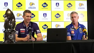 RAC Derby media conference | Longmuir and Simpson