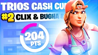 How we got 2ND PLACE in the TRIO CASH CUP 🥈 | Clix