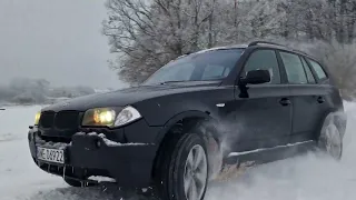 BMW X3 e83 3.0d GM 204KM snow patrol Mazury xdrive power off road   bialy 4wD