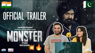 MONSTER Trailer | Mohanlal | Vysakh | Uday Krishna | Antony Perumbavoor | Reaction