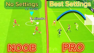 Best Control Settings For efootball 2024 Mobile Fast Movement Control Settings