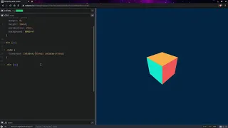 Simplest CSS cube ever!