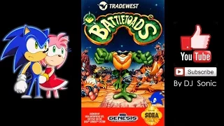 Battletoads [RUS] (Sega Genesis) - Longplay