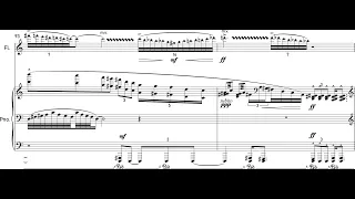 Sungj Hong  - Agonia for Flute and Piano (2019) [Score-Video]