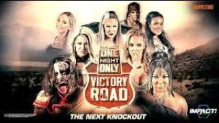 Impact Wrestling: One Night Only "Victory Road" Knockouts Knockdown - WWE 2K19 Full Card Playthrough